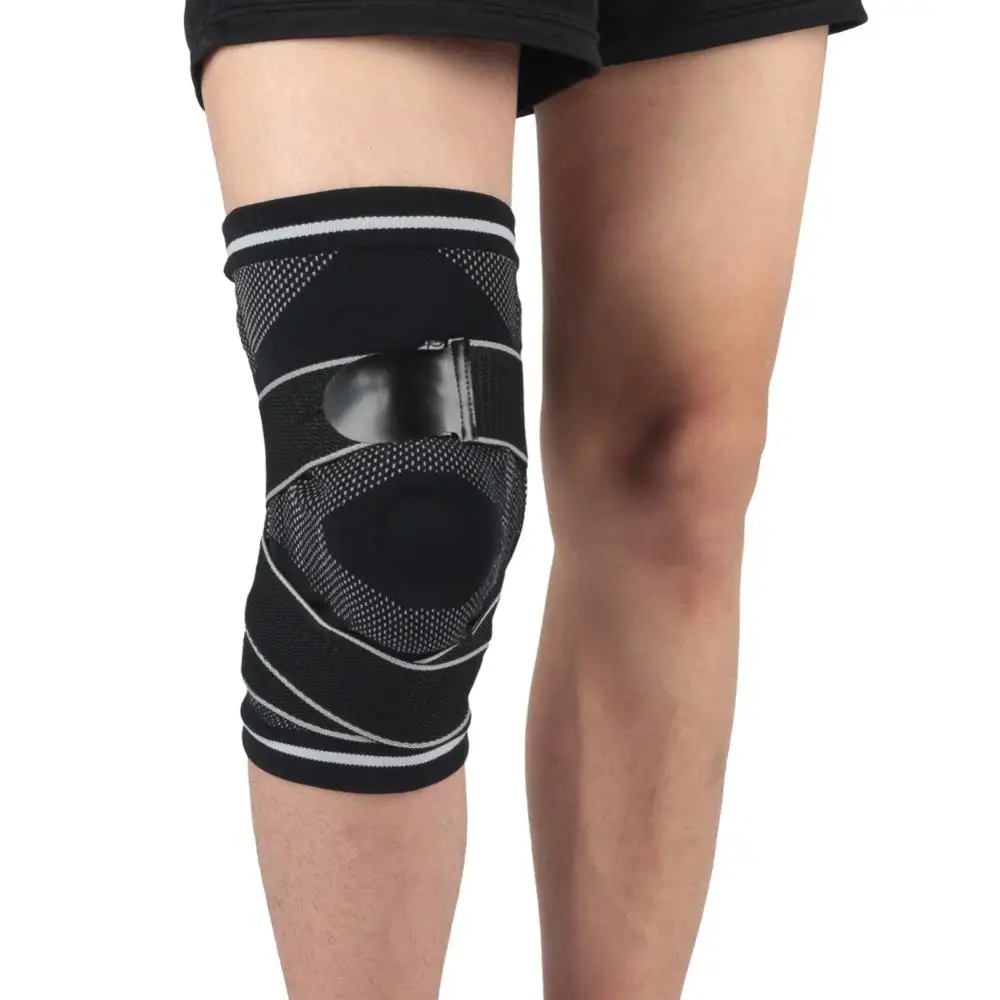 

1pc Bike Knee Pad Sleeve Thermal Compression Leg Support Bandage Protector Weight Lifting Basketball Running Bicycle Equipments