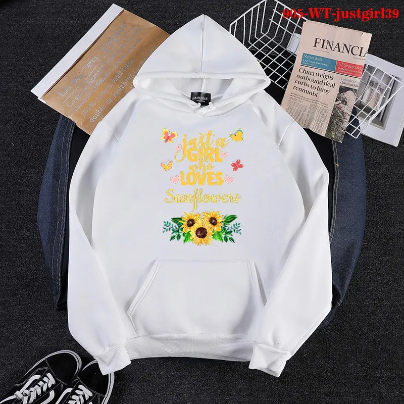 

2021 Fashion Just A Girl Who Love Hoodies Women Harajuku Sweatshirt Streetwear Hoodie Female Pullovers Kawaii Clothing Aesthetic