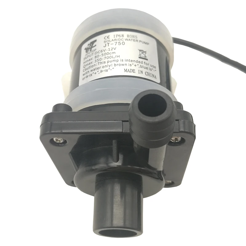 350-900L/ч 750 DC погружной циркуляционный водяной насос, микро погружной Бесщеточный Водяной насос для аквариума