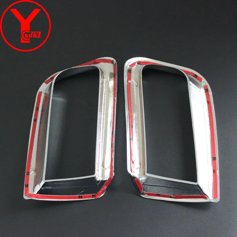 Хромированная задняя противотуманная фара крышка для Toyota Land cruiser Prado 150 2010 2011 2012 2013