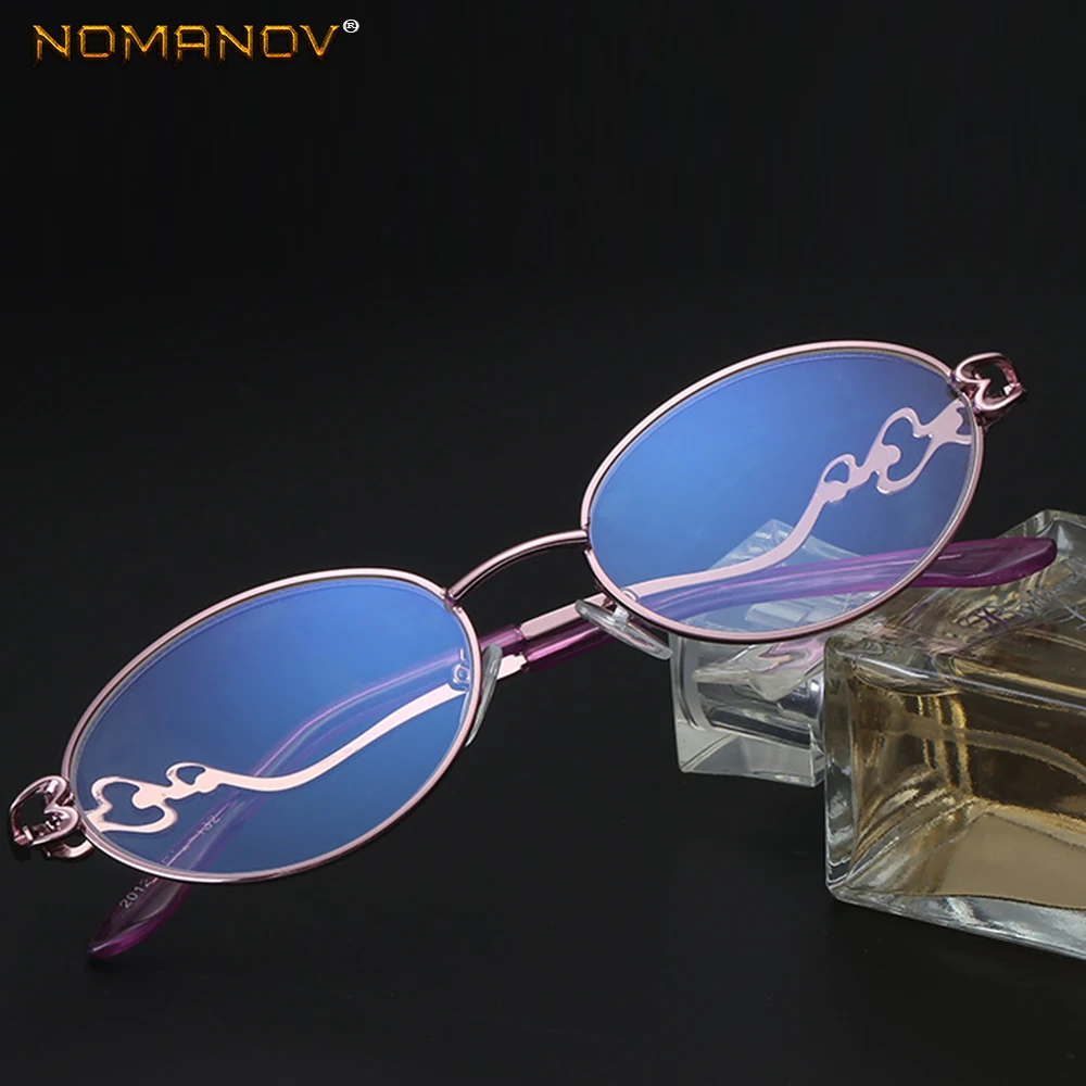 NOMANOV классический овальный модные розовые покрытая цельной полиуретановой кожей