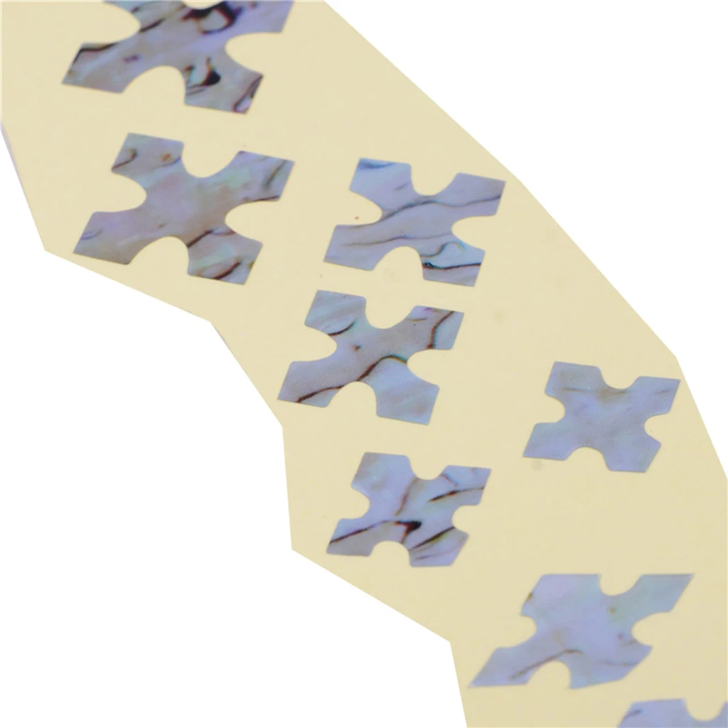 

Guitar Inlay Sticker Bass Frets Fretboard Decal DIY Marker Cross Style