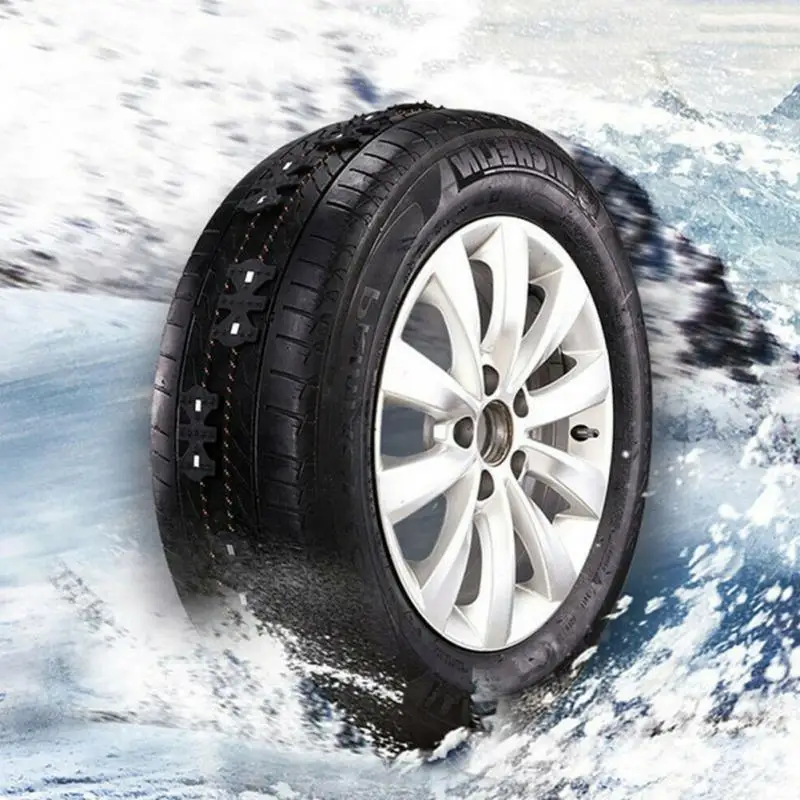 1 шт. противоскользящая автомобильная шина цепь из ТПУ полезная для снега льда