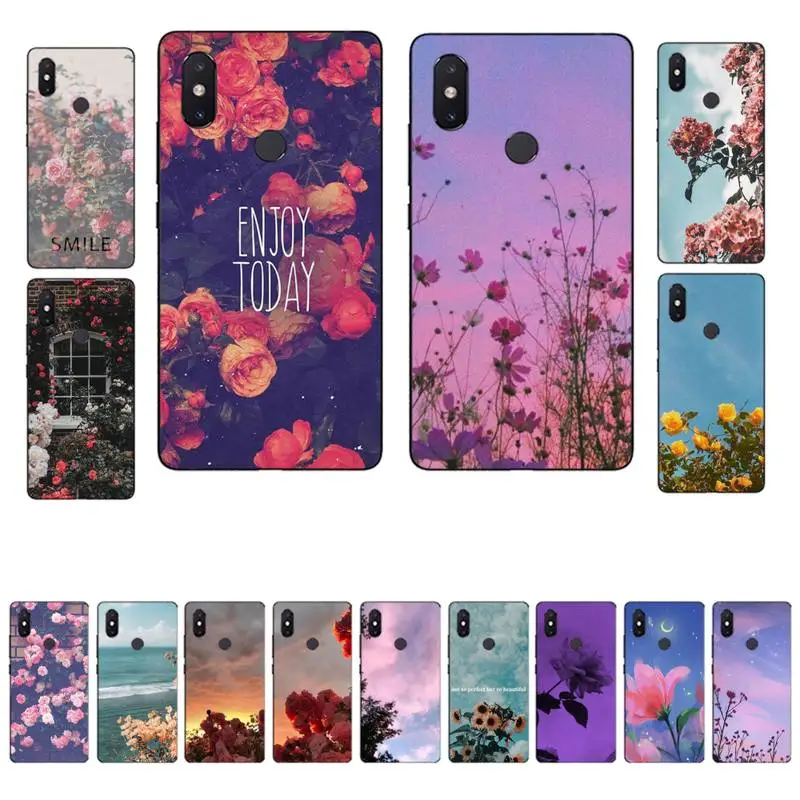 MaiYaCa прекрасные эстетические цветы искусство телефонный чехол для Xiaomi mi 8 9 10 lite pro
