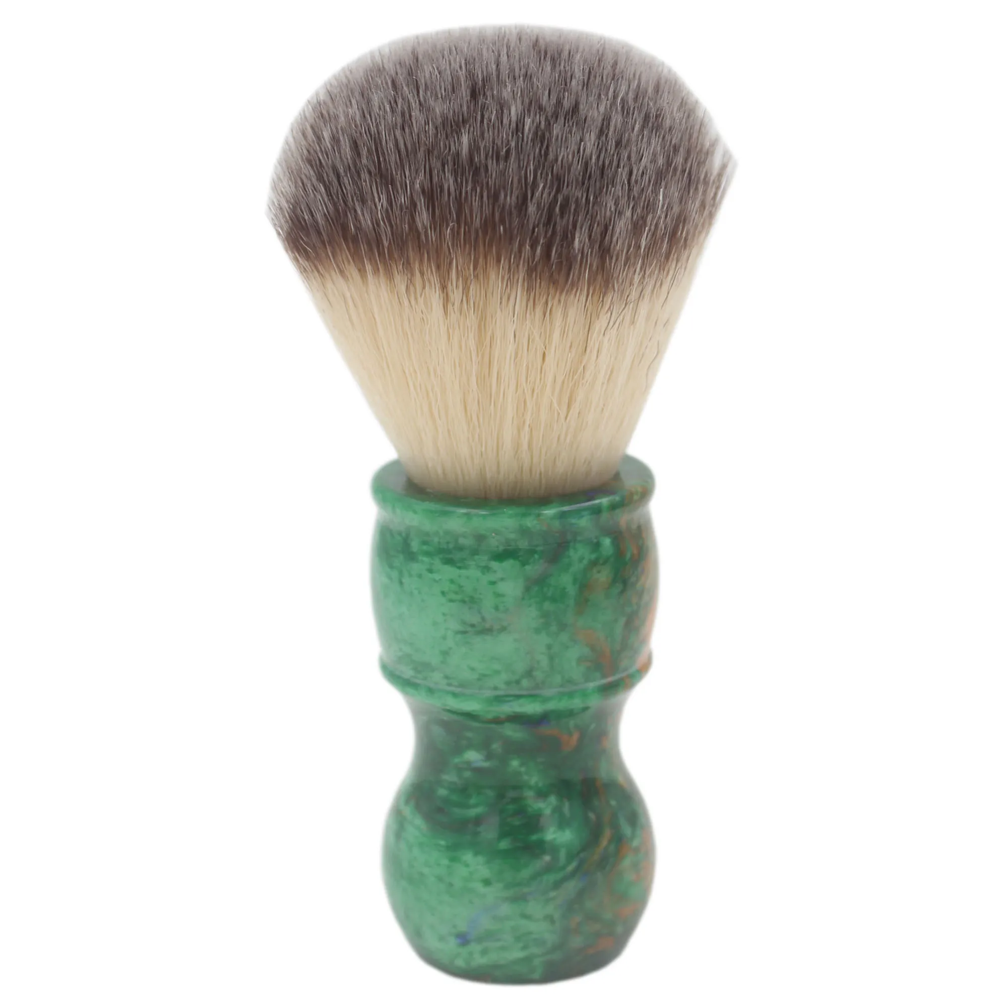 Красочная полимерная ручка vigshave мягкая синтетическая щетка для бритья мужчин