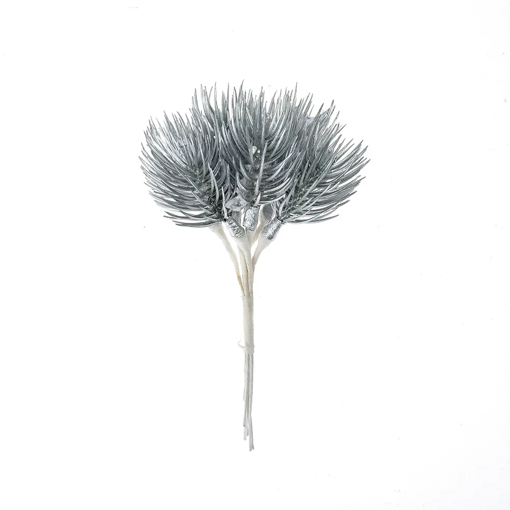 6 шт. искусственная сосна игла рождественские украшения для дома декоративные