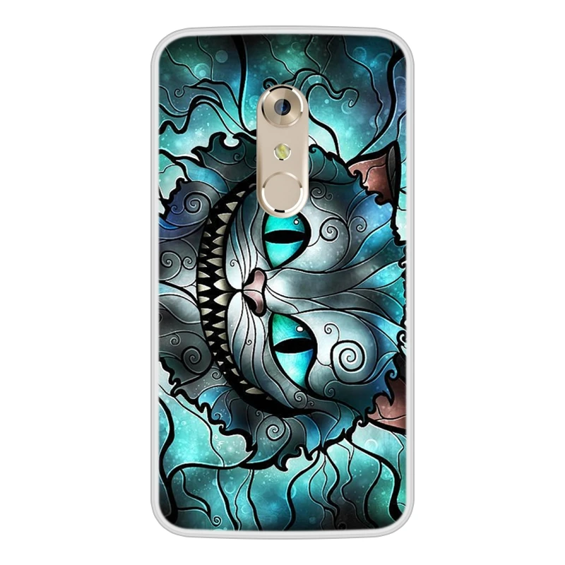 Case for ZTE Axon 7 Soft Silicone TPU Cool Pattern Paint Cover Phone In Stock |