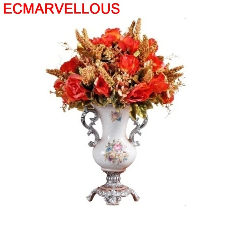 Dekoratif Vazo Свадебные украшения для Para Casa керамическая ваза цветов|vase ornaments|flower