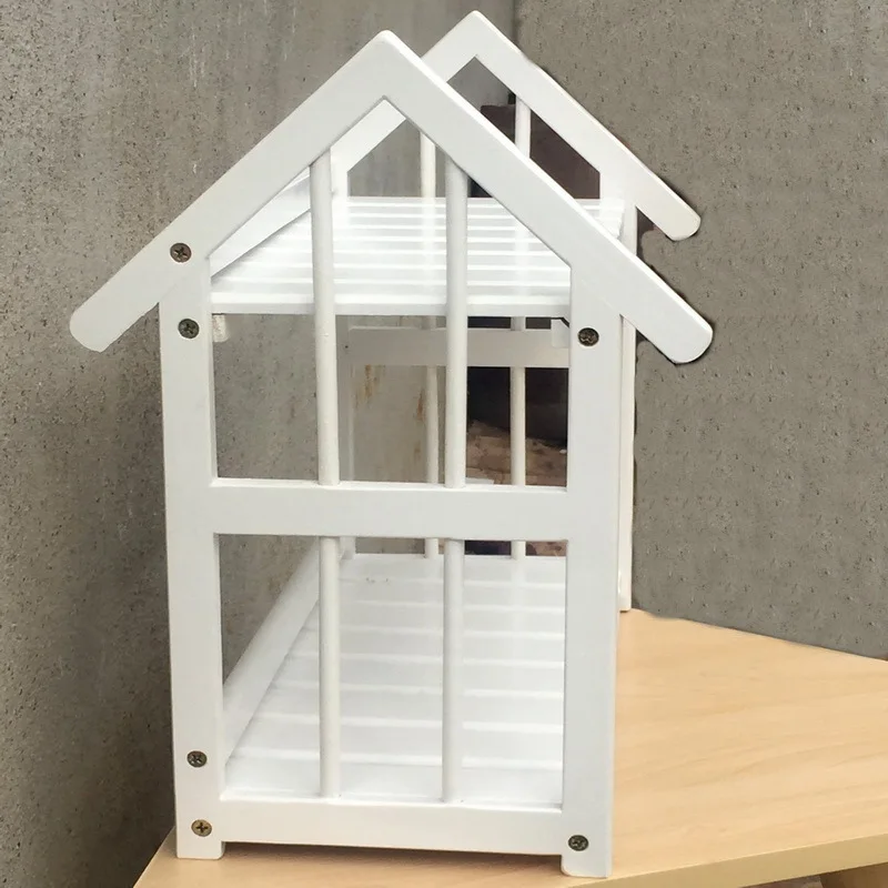 

Two-layer Storage Rack on Solid Wood Table, Kitchen Seasoning Rack, Creative Multi-function Rack
