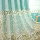 Пользовательские хипстерские простые современные шенилловые занавески с вышивкой для гостиной спальни окна от пола до потолка