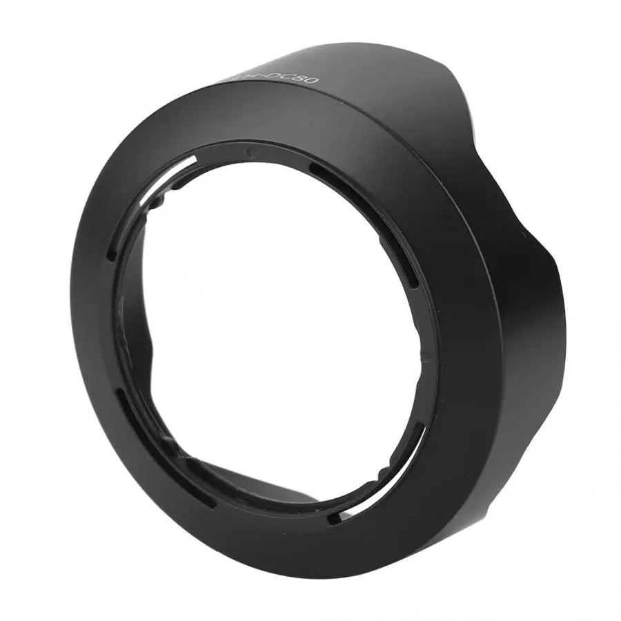 Пластиковая бленда объектива LH-DC80 пластиковая черная камера крепление подходит