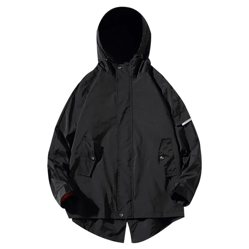 

Men's Windbreaker Jackets Waterproof Military Hooded Water Proof Wind Breaker Casual Coat Male Clothing 2021 Autumn Jackets