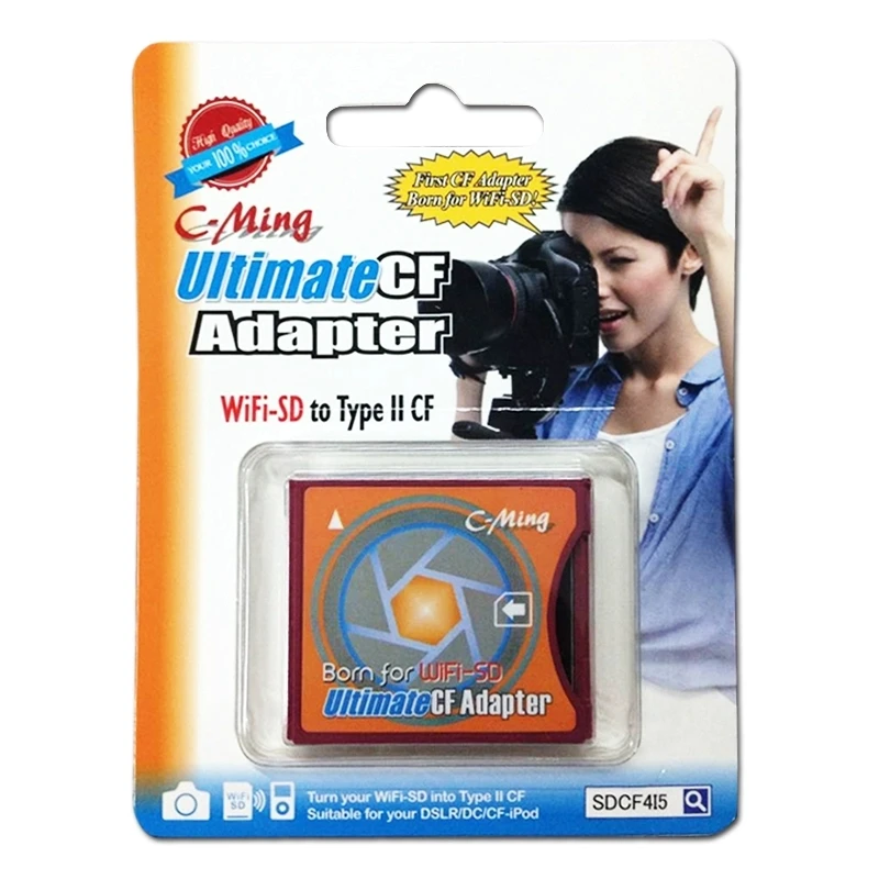 SD to CF card II type digital camera wireless holder SLR Support WiFi Canon Without | Компьютеры и офис