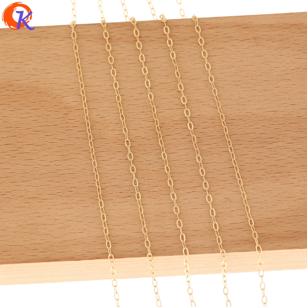 

Cordial Design 5M/Lot Jewelry Accessories/DIY Making/Oval Chains/Bracelet Findings/Genuine Gold Plating/Hand Made/Necklace Chain