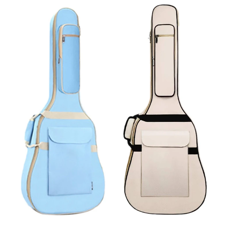 

41 inch Guitars Backpack Acoustic Guitar Case Musical Instrument Backpack Fisherman Folk Guitar Backpack