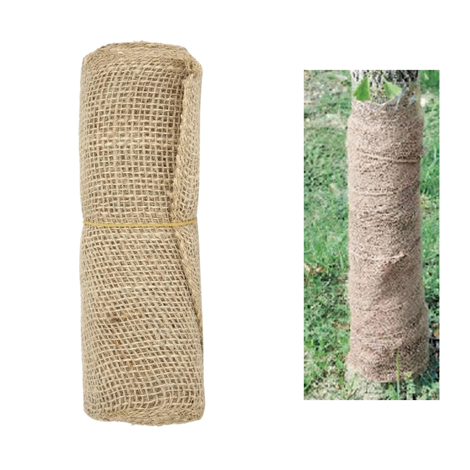 

Linen Plant Cover Tree Maintenance Cloth Protector 20x300cm, applied to fruit trees, simply cut to desired length you need