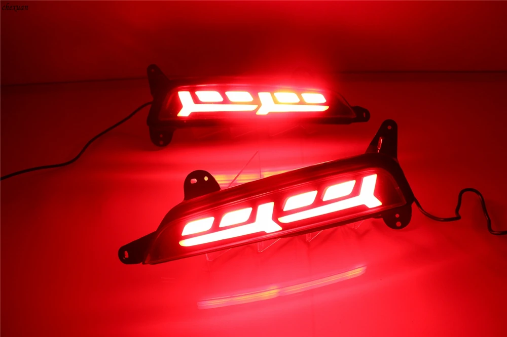 1 комплект светодиодные фонари для заднего бампера стоп сигнал поворота