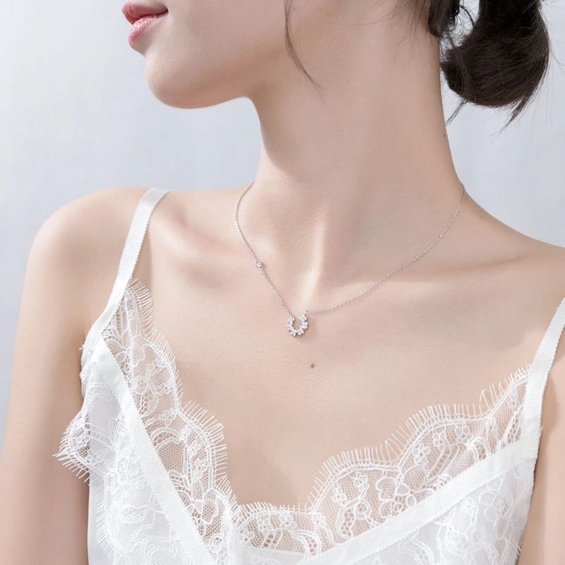 Colusiwei 2019 элегантный Стерлинговое Серебро 925 сверкающий Штабелируемый цветок