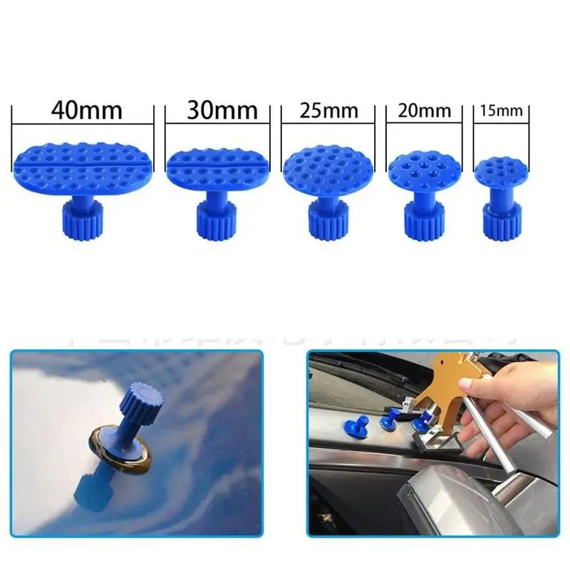 

30Pcs Glue Pulling Tabs Car Body Dent Removal Pulling Glue Tabs Tabs Dent Puller Set Repair Tools Paintless T5F4