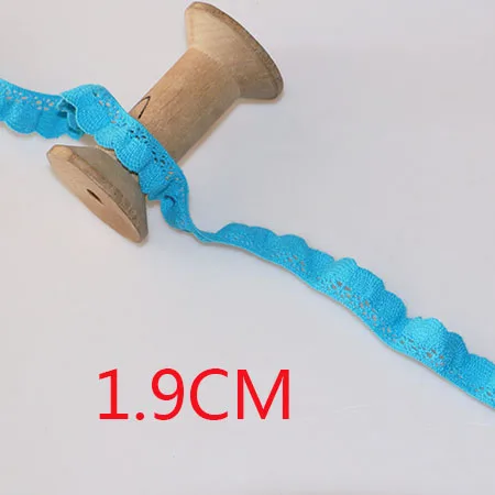 5 ярдов плетеный хлопок кружево отделка для DIY шитье шторы ремесло декоративное 15-2 мм кружевная ткань лента - Цвет: P