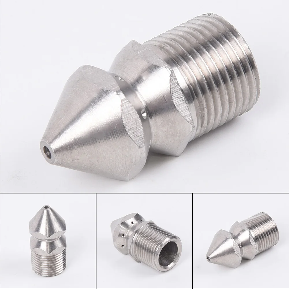 

Cleaning Nozzle 0.5mm-1.2mm Pressure Drain High Quality Accessories 8 Rear Holes