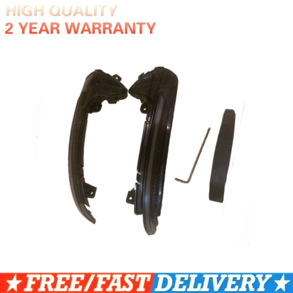 

2pcs Dynamic LED Turn Signal Lights Rearview Mirror Indicator Blinker Repeater For Audi A6 RS6 4G C7 7.5 2012-2018