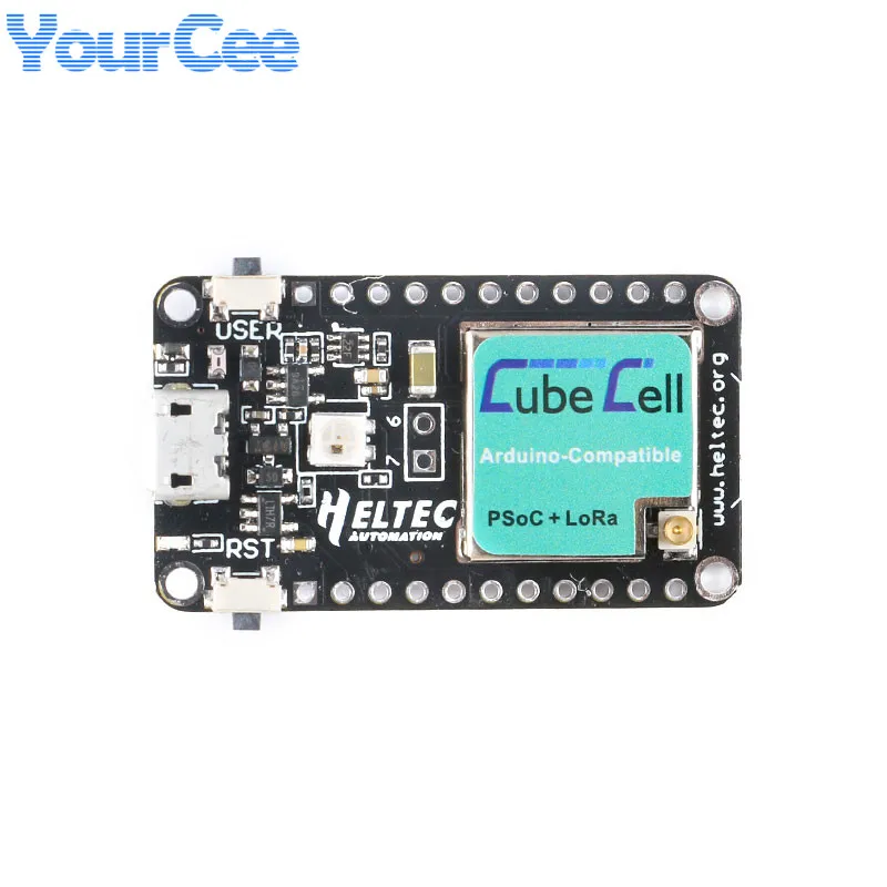 Макетная плата модуля CubeCell ASR6501 433/868 МГц Cortex-M0 SX1262 LoRaWAN управления узлом AT для Arduino |