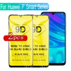 Закаленное стекло 9D для Huawei P Smart Plus Z, защитная пленка на экран с полным клеем, стекло для Huawei P Smart Plus 2019, 2 шт.