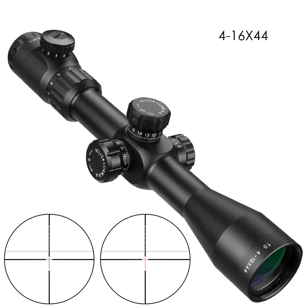Для 4 16X44 SFIR Rapid Target приобретение охотничьи короткие прицелы точный освещенный