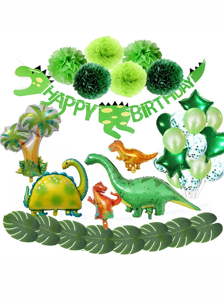 1 шт. гигантский бронтозавр фольгированный шар Детский динозавр для дня рождения