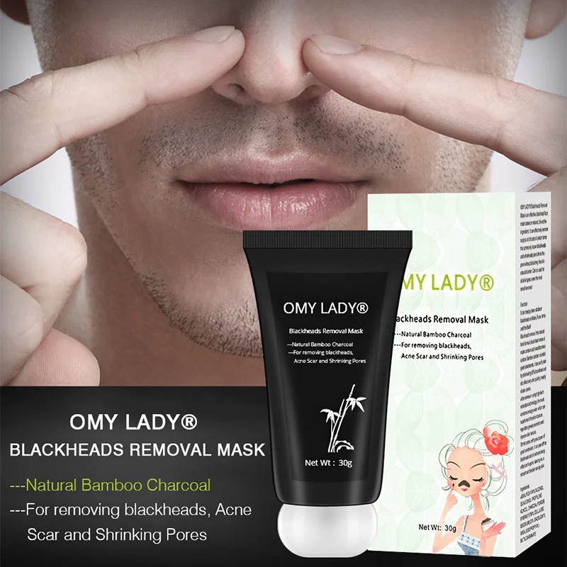 Men Women Blackhead Remove Face Mask Bamboo Charcoal Peel Off 30g KG66 |