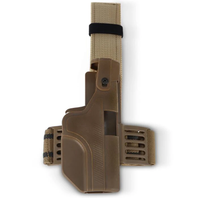 Новый стиль тактическая Шестерня Glock 17 19 23 Пистолет Пояс/Ножка Кобура Правая рука