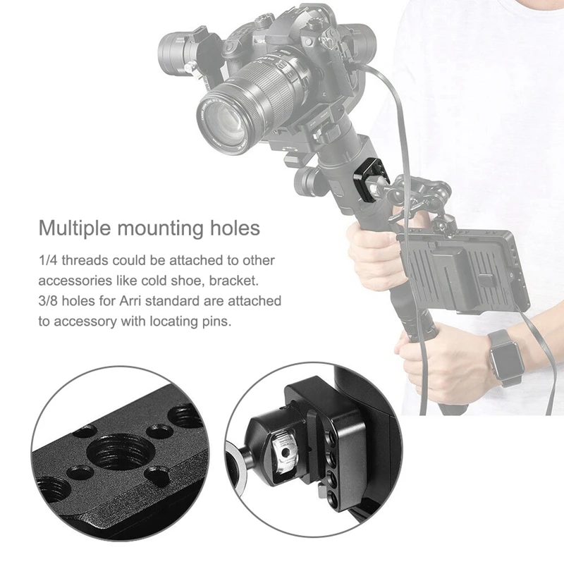 БЫСТРОРАЗЪЕМНАЯ Монтажная пластина для DJI Ronin S/SC ручная Карданная с