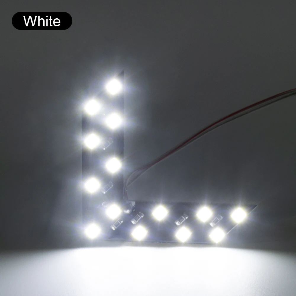 2 шт. 14 SMD Зеркало заднего вида со стрелками светильник Скрытая светодиодный