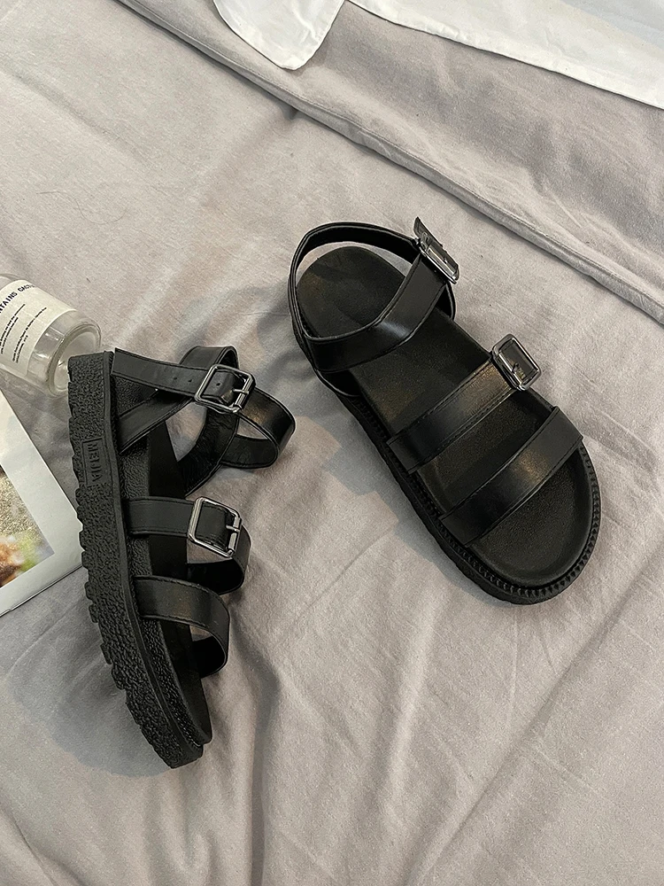 

Clogs With Heel Comfort Shoes for Women 2021 Sandals Muffins shoe Thick Low New Summer Fashion Flat Girls Sports Clear Without