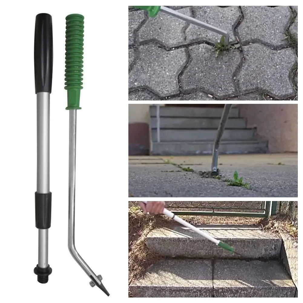 

Garden Weeding Telescopic Grilled Gripper Ground Seam Weeder Weed Moss Treatment Shovel Garden Weeder
