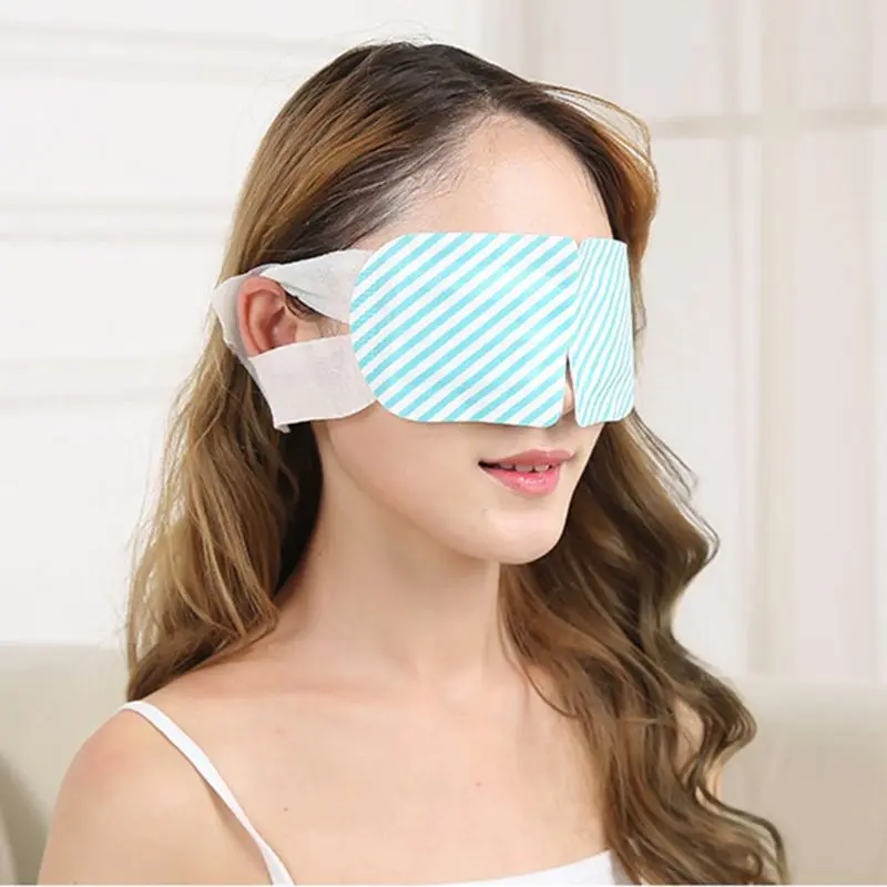 1 шт. горячий компресс маска для век Паровая теплая сна глаз путешествий