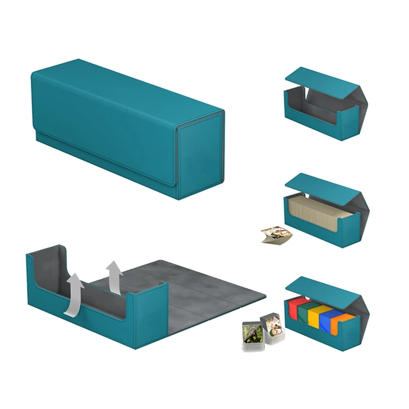 Высококачественная коробка для карт 400 + шт. чехол контейнер коллекции настольных