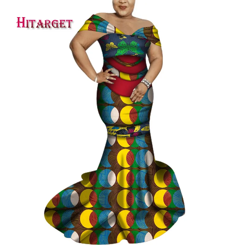 

2020 African Party Dresses New Arrival Sleeveless Floor-Length Women Formal Occasion Dress Africa Evening Gowns for Women WY7006