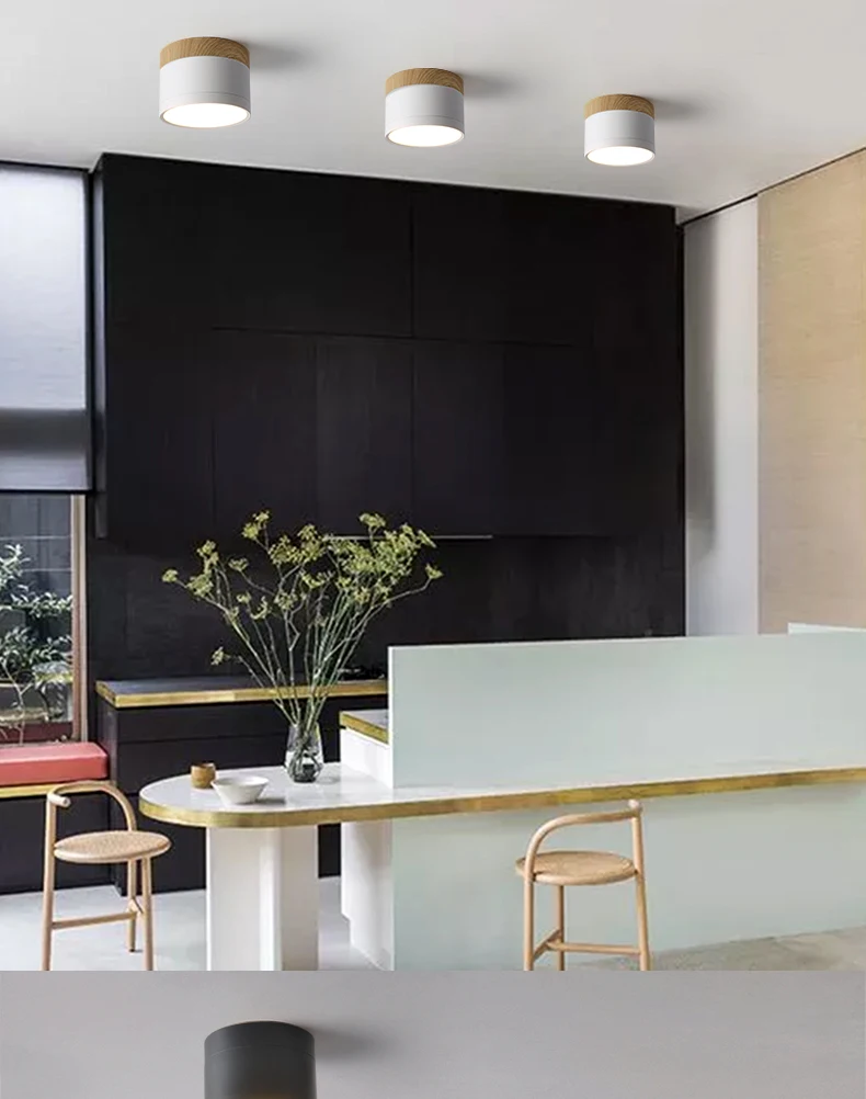 Приглушаемый Светодиодный Потолочный Светильник направленного света с