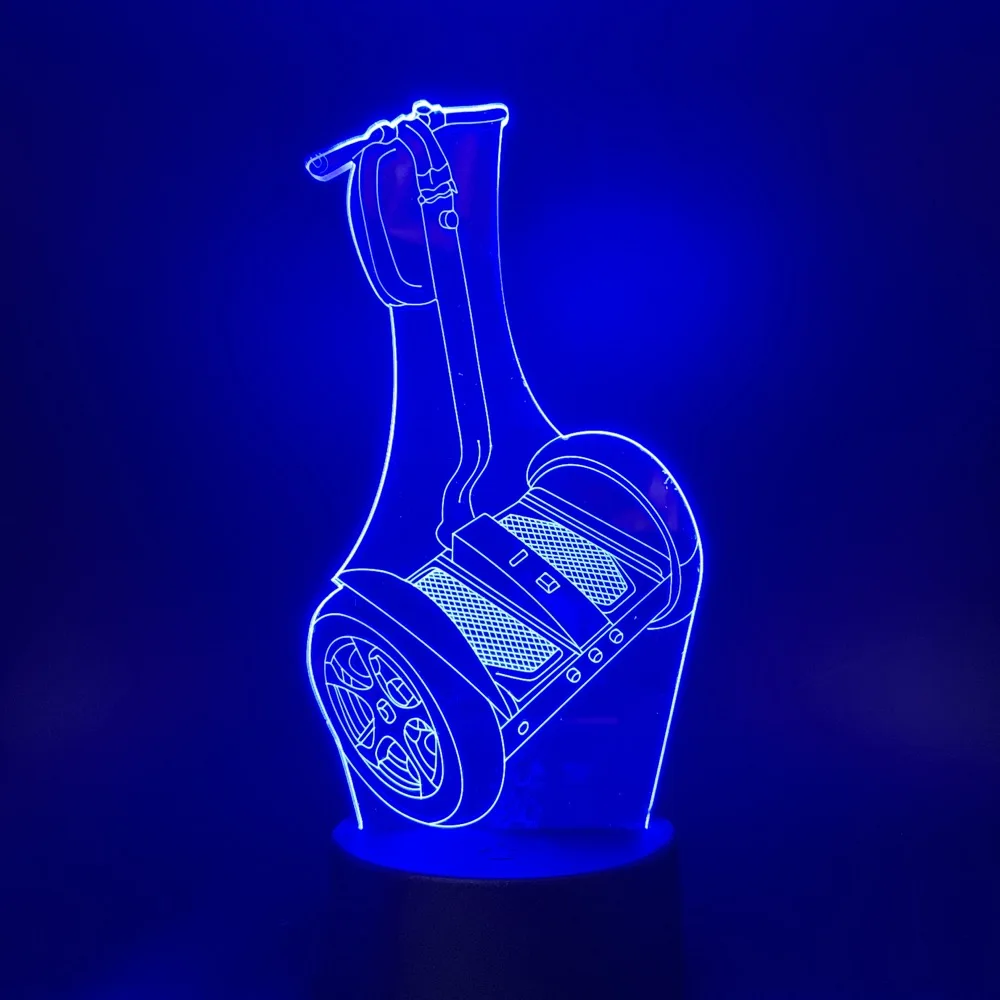 Ночной светильник s для мальчика 3d ночной на батарейках изменение цвета