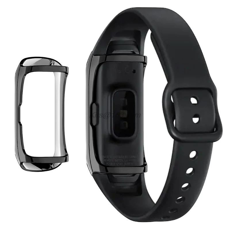 360 градусов ТПУ защитный чехол для Samsung Galaxy Fit SM-R370 смарт-браслет часы покрытие