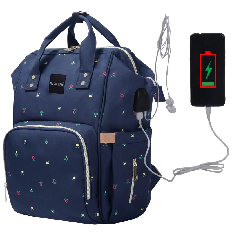 Сумка для подгузников дорожный рюкзак мамы Большая вместительная Детская сумка