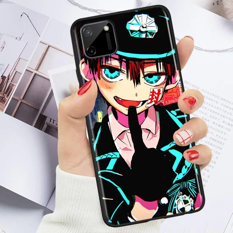 

Yugi Amane Hanako-kun For OPPO Realme Narzo 20 C2/3/11/12/15/17 X2 X3 X7 XT X50 Q2 Q2i V3 V5 V15 Pro Black TPU Phone Case
