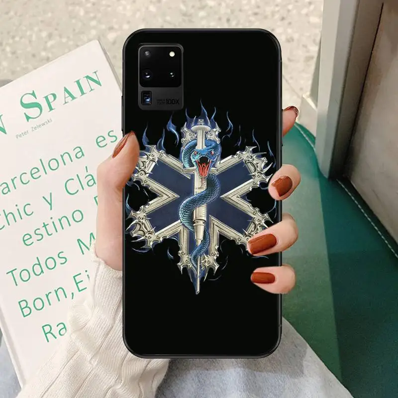 

EMT EMS Medical Rescue Soft Cover Phone Case For Samsung A51 71 31 40 30s 21s Galaxy S9 10 20 Plus Note9 10pro 20 20ultra