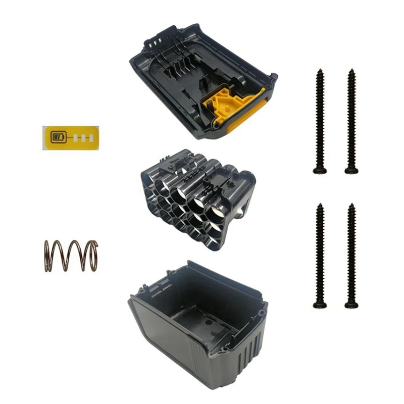 

DCB200 15X18650 Li-Ion Battery Plastic Case Housing for DeWalt 18V 20V DCB203 DCB204
