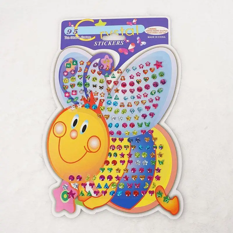 3D Детские Мультяшные наклейки для детского сада Подсолнух книга вознаграждение