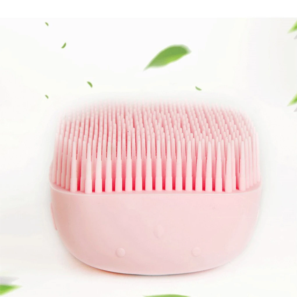 

Pet Shampoo Brush 2.7oz/80ml Cat Massage Comb Grooming Scrubber Brush for Bathing Short Hair Soft Silicone Rubber Brushes