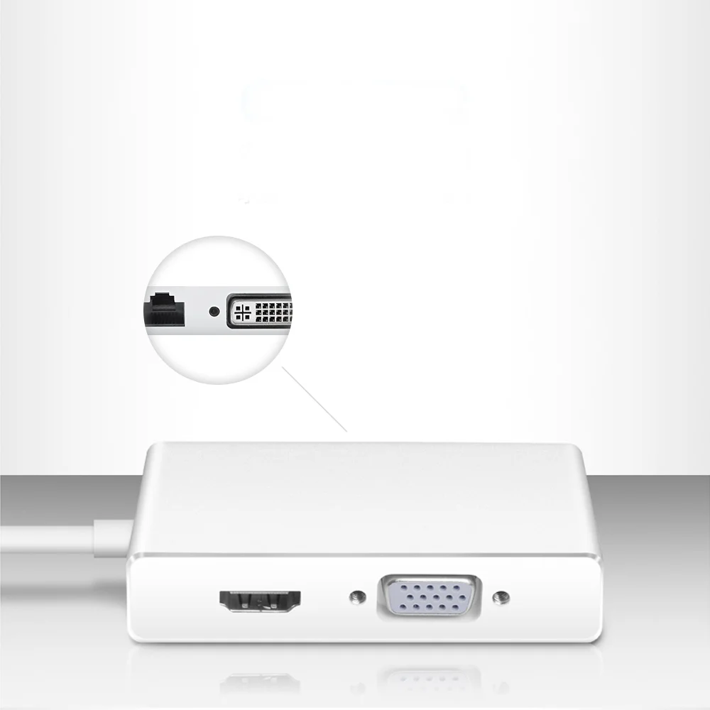 USB 3 0 концентратор к HDMI VGA DVI LAN док станция многоцелевой адаптер конвертер для