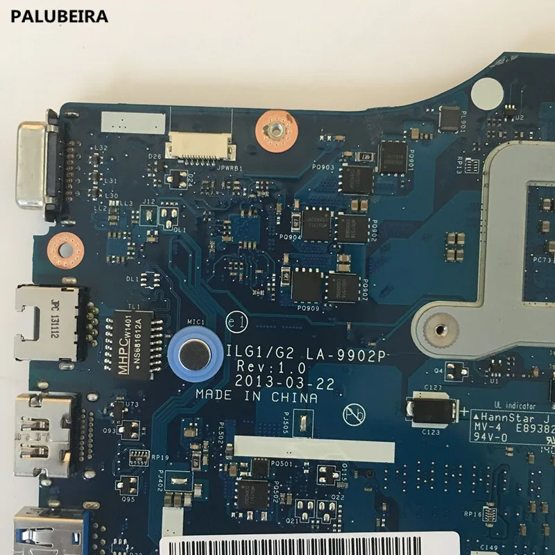 PALUBEIRA VILG1 G2 LA-9902P для lenovo G500S материнская плата PGA989 DDR3 HM76 все функции полностью протестированы